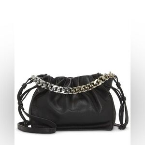 Vince camuto Yorqe Crossbody chain leather bag